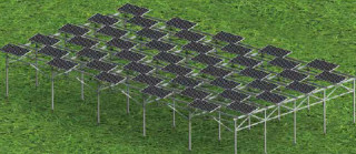 Agricultural Solar Stand